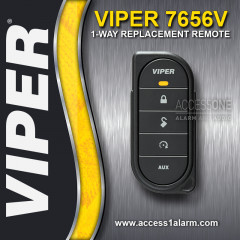 Viper 7656V 1-Way 1-Mile Remote Control With Leather Case